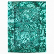 Rectangular malachite picture frame